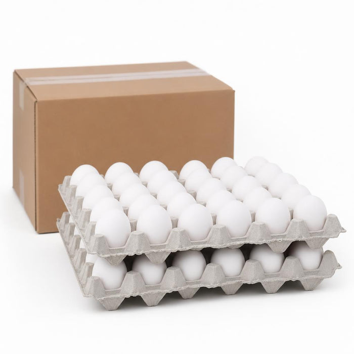 Caja de Huevos Blancos — Calibre Primera (180 unidades)