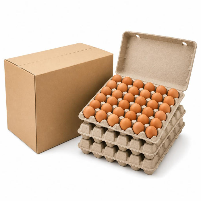 Caja de Huevos de Color — Calibre Extra (180 unidades)